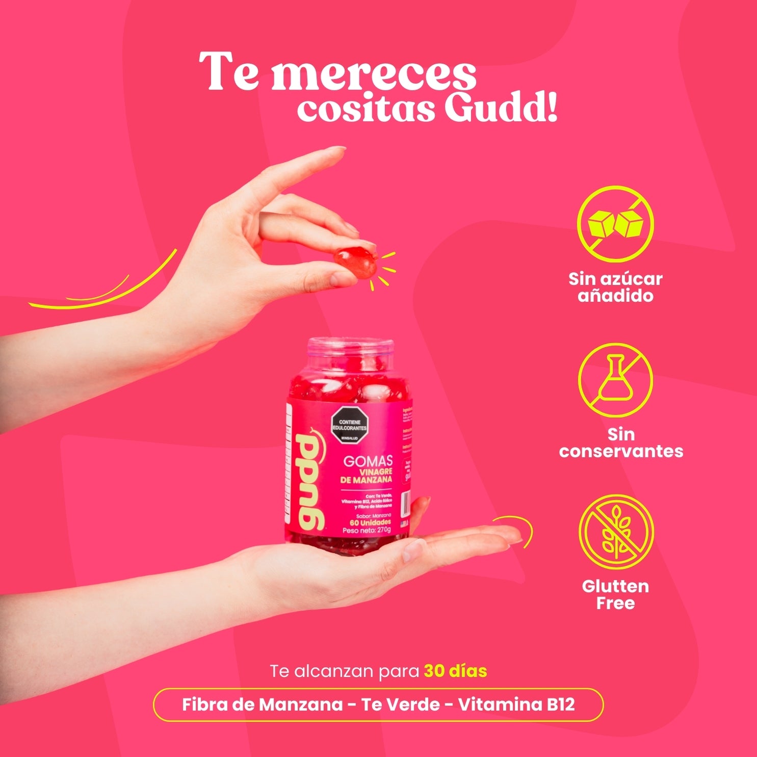 Gomitas de Vinagre de Manzana