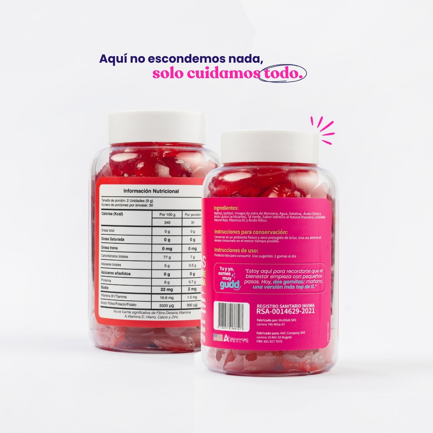 Gomitas de Vinagre de Manzana